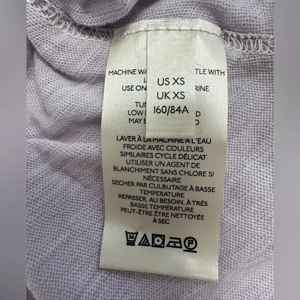 FREE‎ PEOPLE U Fancy Cold-Shoulder Tee, Size XSMALL